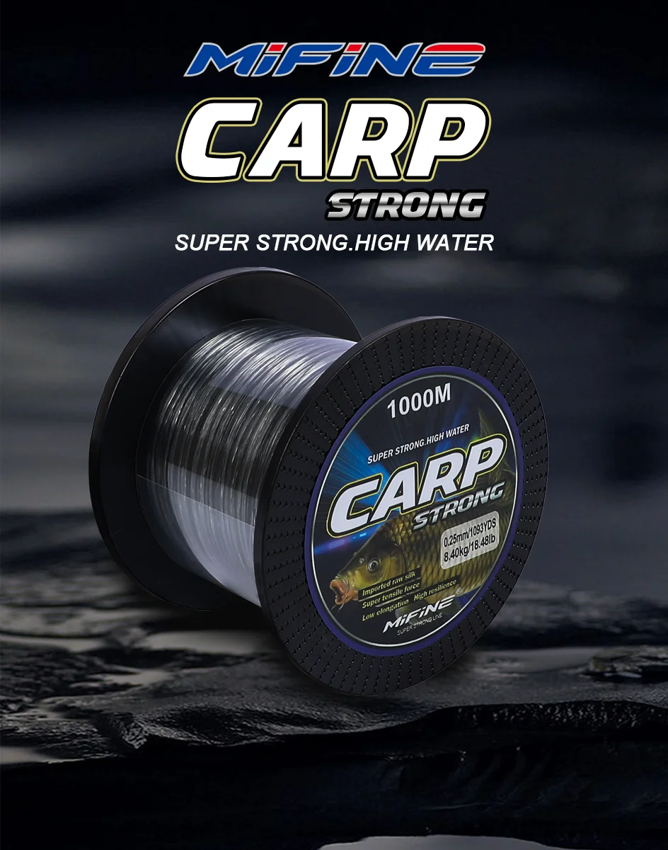 Línea de pesca MIFINE CARP bobina 1000M