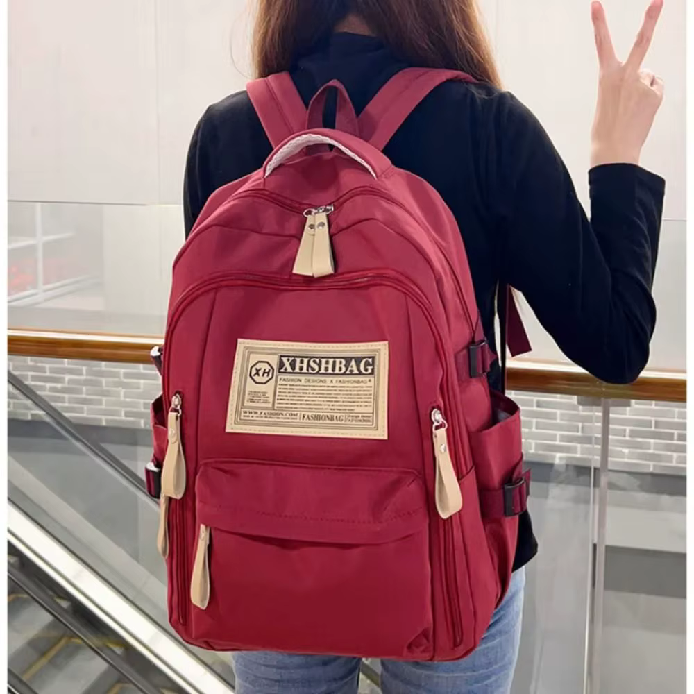 Mochila de pesca impermeable de nailon gran capacidad para viaje