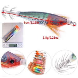 FREE FISHER Señuelo para calamar luminoso Jigging – Sepia