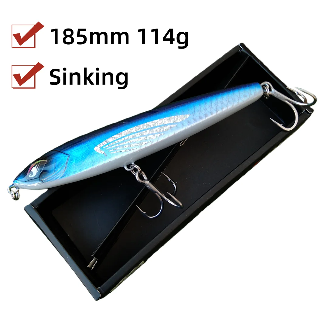 Noeby Señuelo lápiz de fundición para jigging marino - Wobbler - imagen 3