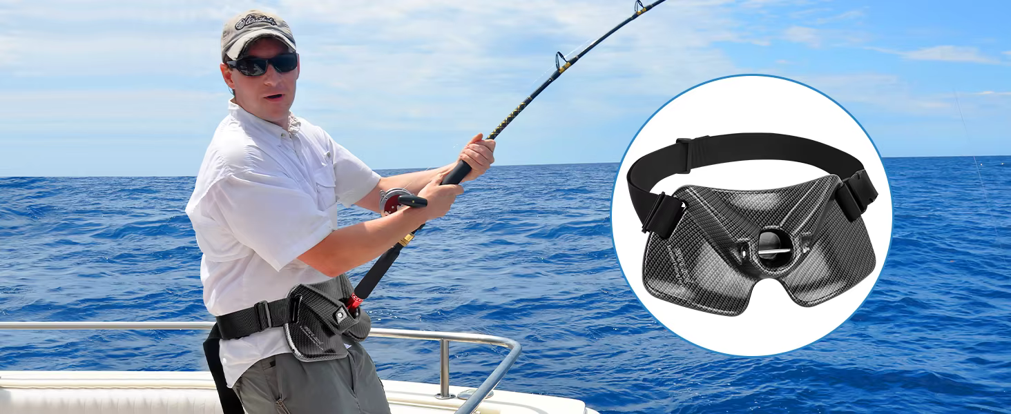 Cinturón de pesca SANLIKE en detalle