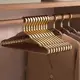 Perchas de aluminio antideslizantes metalizadas engrosadas para ropa - imagen 5