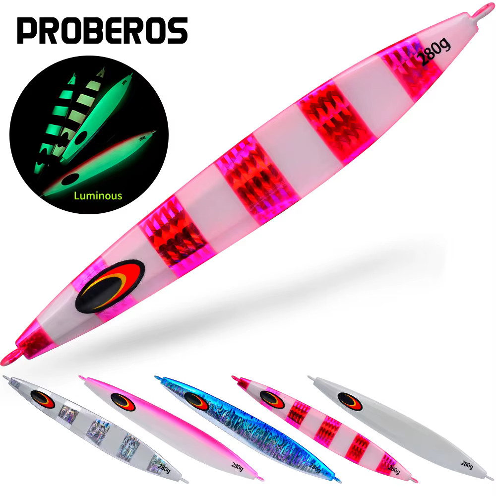 Proberos Jigs Luminosos 120-280g Mar y Río - imagen 5