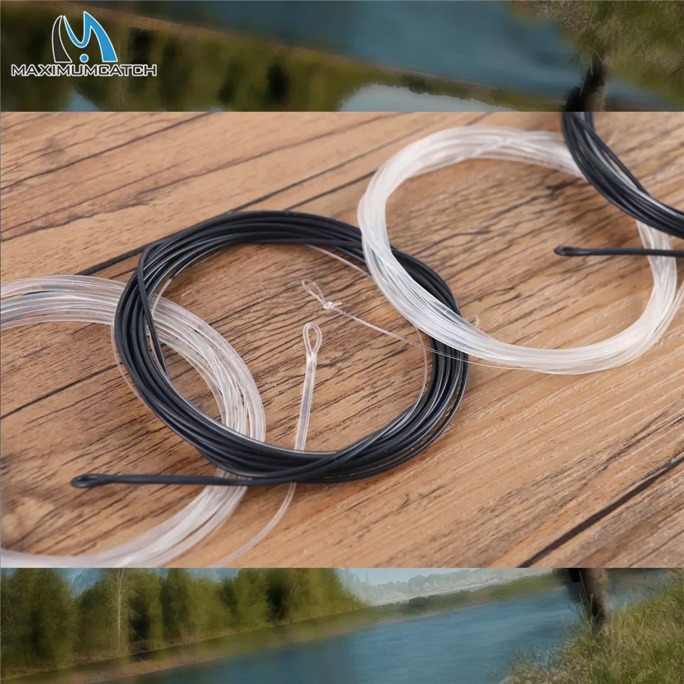 MAXIMUMCATCH PolyLeader línea de pesca con mosca – puntas flot/hund.