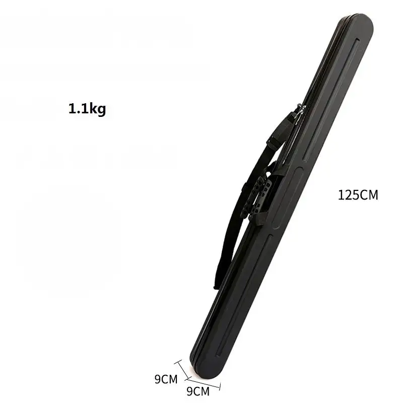 Estuche ABS para cañas de pescar vista frontal