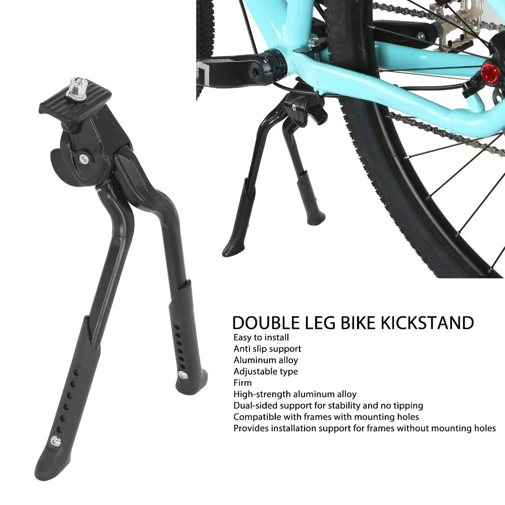 Soporte para bicicleta plegable de doble pata antideslizante - imagen 3