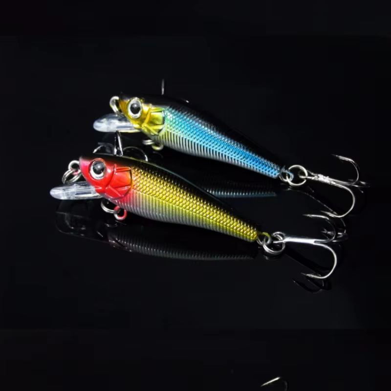 Señuelo Minnow artificial para lucio y lubina en agua dulce/salada - imagen 2