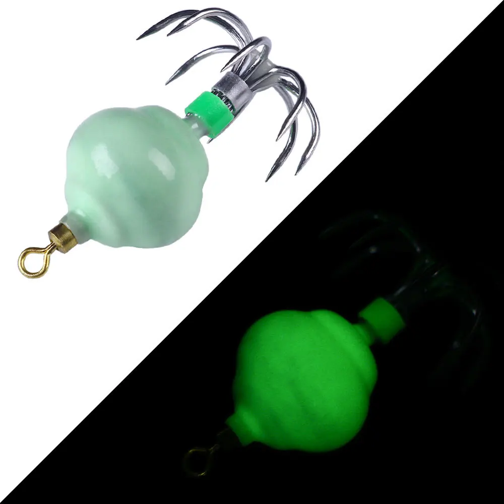 Aguja de calamar con señuelo biónico – Cebo falso de madera para Camarón - imagen 2