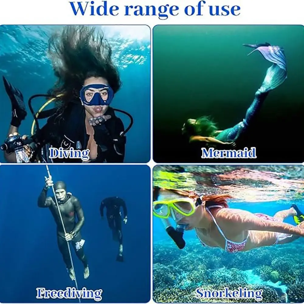 Correa gafas de buceo en silicona universal ligera y ajustable - imagen 3