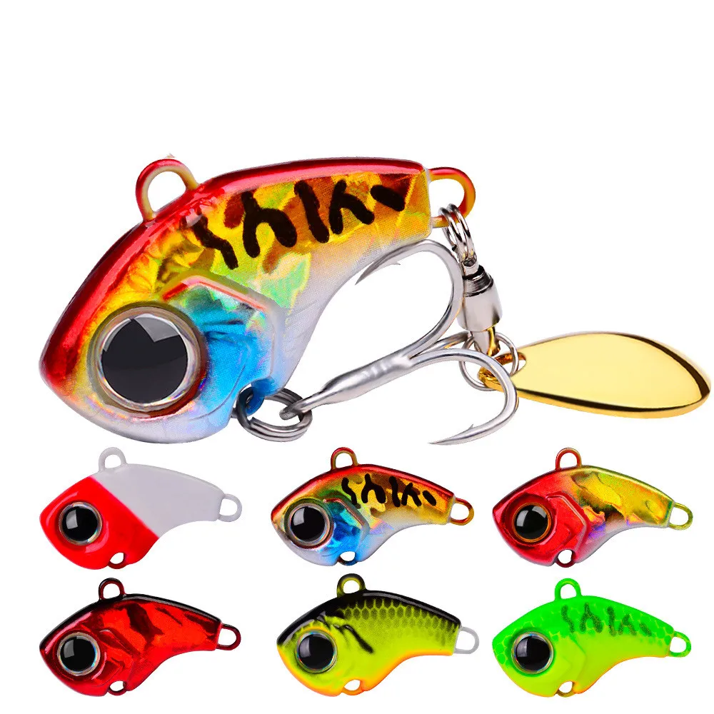 Wobbler Metal VIB para Lúcio – Cebo artificial de invierno