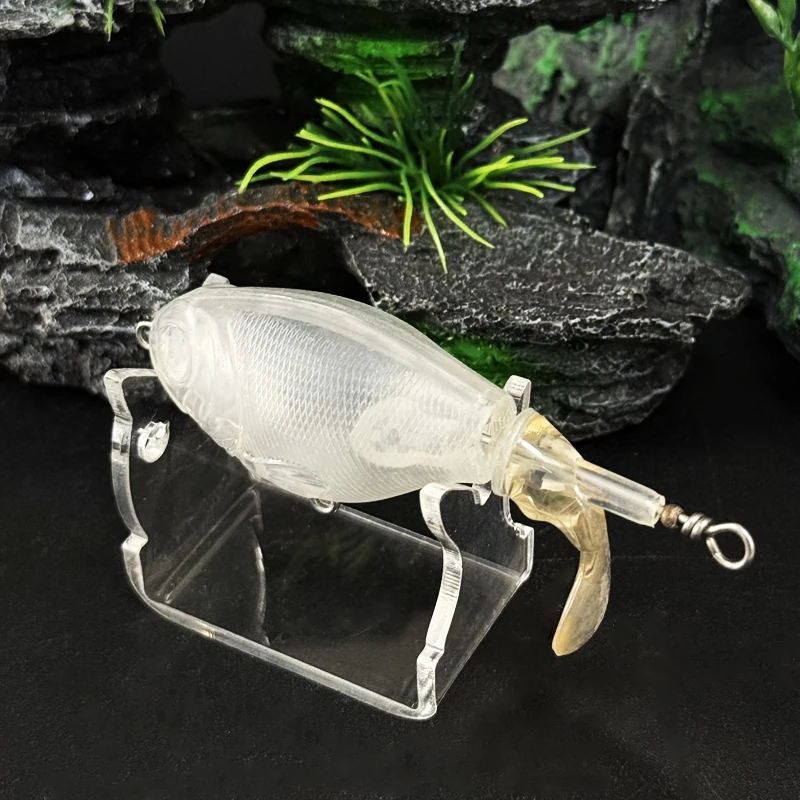 Whopper Plopper 75F señuelo giratorio con hélice para lucio y trucha - imagen 5