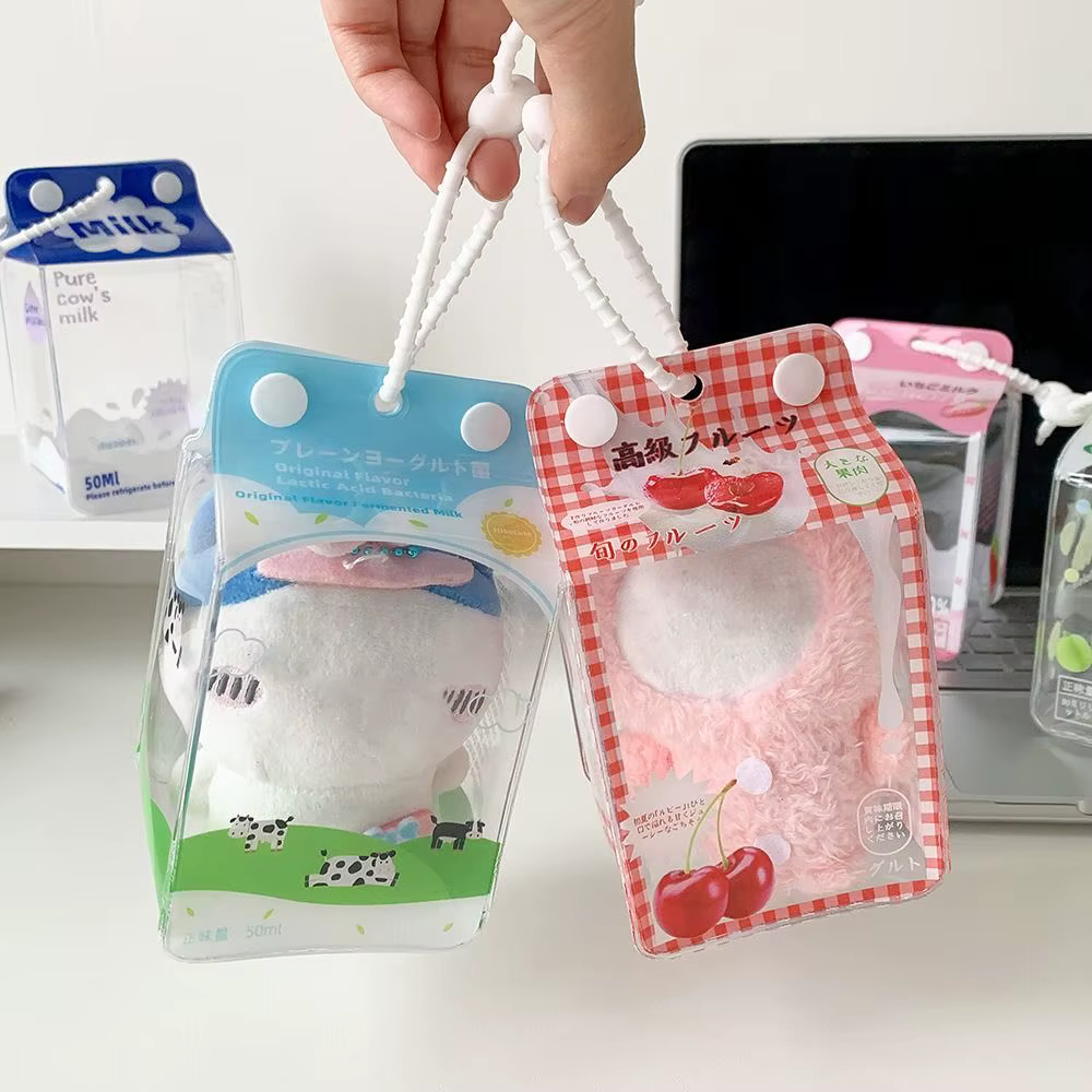 Bolsa transparente PVC con cordón para señaladores y accesorios de pesca - imagen 4
