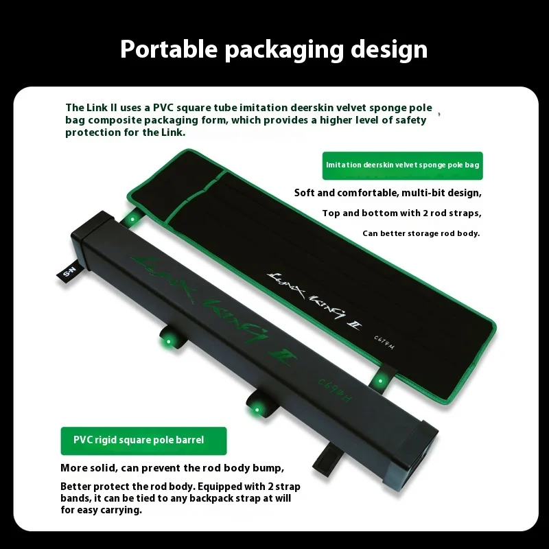 NS Lincks FUJi Caña portátil multisección para perca - imagen 2