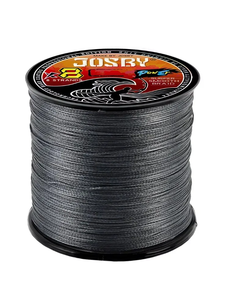 JOSBY Línea de pesca trenzada PE 8 hebras multicolor - imagen 5