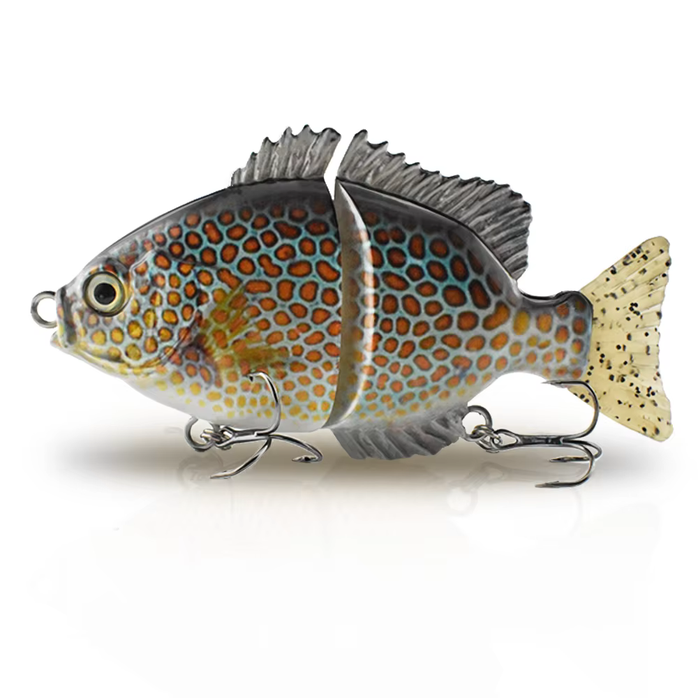 Señuelo Glide Bait Bluegill rígido de una sola pieza - imagen 2