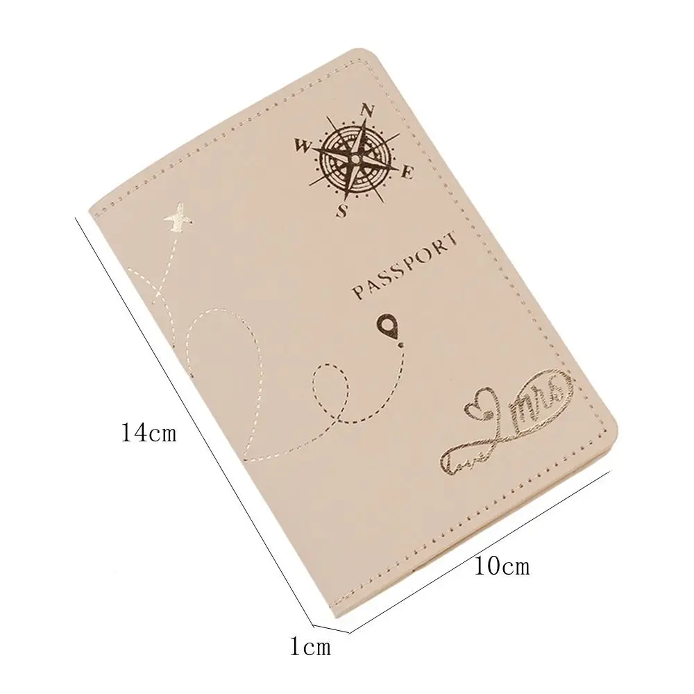 Funda pasaporte impermeable PU de cuero con ranuras para tarjetas - imagen 4