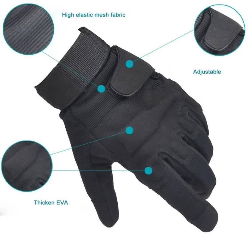 Guantes tácticos de dedo completo para pesca – Antideslizantes y transpirables - imagen 4