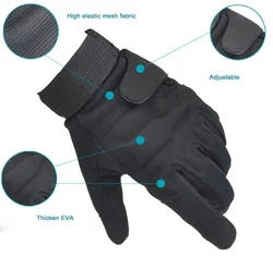 Guantes Tácticos Z906 Dedo Completo – Protección para Pesca y Caza