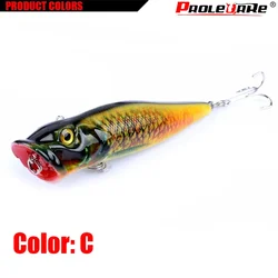 Popper Wobbler señuelo de pesca flotante para carpa y lucio