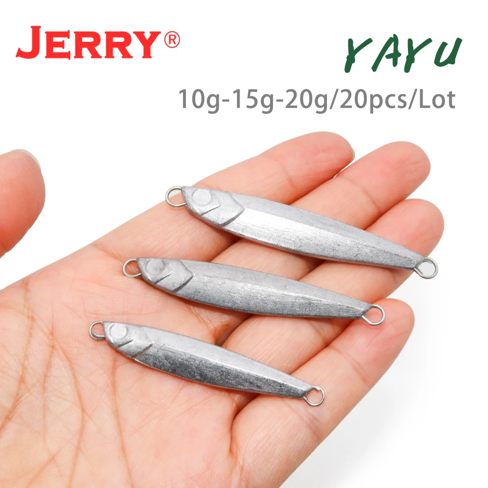 Señuelo jigging Jerry Yayu metal fundido sin pintar para lubina - imagen 5