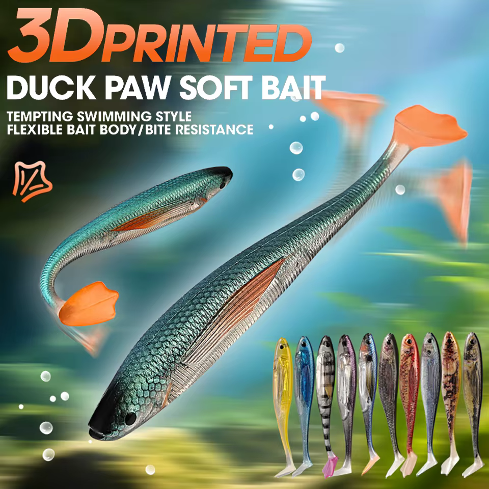 Walk Fish Pata de Pato – Señuelo Superficie Flotante 3D 12cm - imagen 5