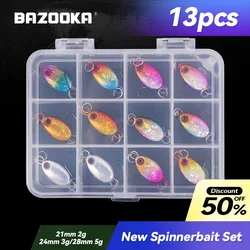 Bazooka Spinner Metal Spinnerbait cobre para trucha
