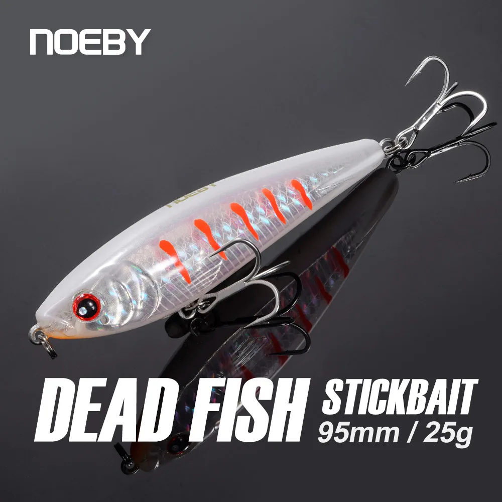 NOEBY 95S Stickbait tipo lápiz 95mm 25g agua salada - imagen 4