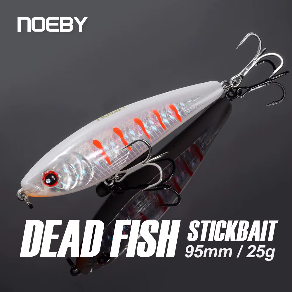 NOEBY 95S Stickbait tipo lápiz 95mm 25g agua salada - imagen 4