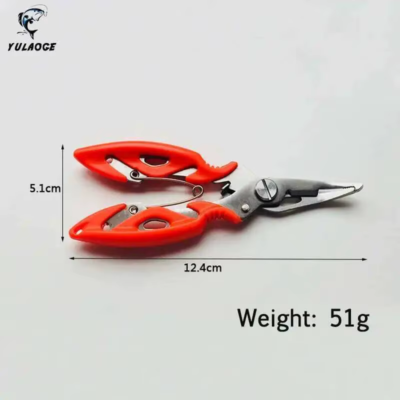 Alicates de pesca multiusos – Cortador señuelos y trenzas acero inox - imagen 2