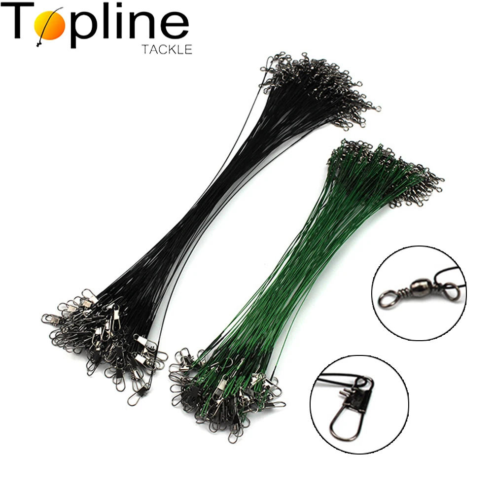 Topline Terminales de acero con giratorio resistente para pesca - imagen 5