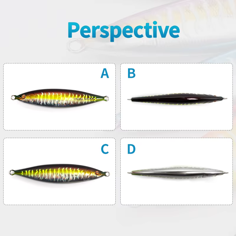 Señuelo de metal SF20 SeaFox – Jig de lance para pesca costera - imagen 3