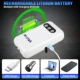 Bomba de aire recargable USB silenciosa para pesca en exterior - imagen 2