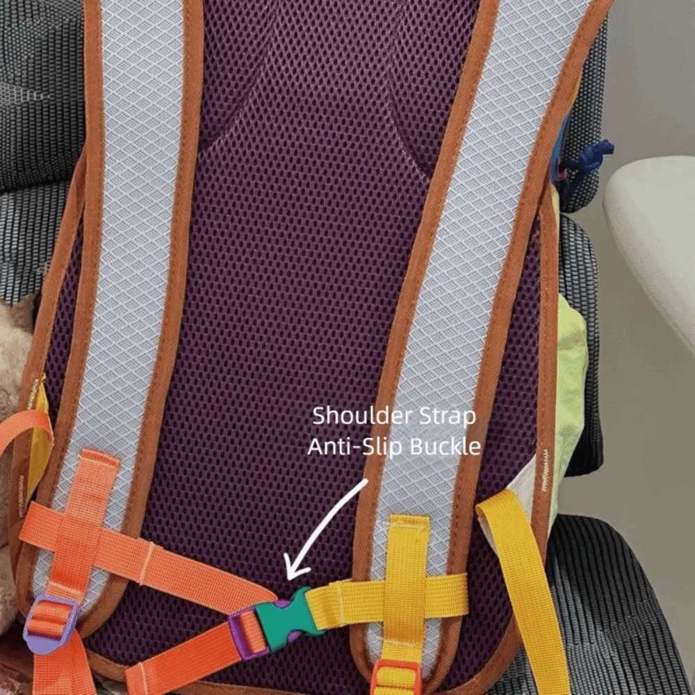 Mochila transpirable impermeable de nailon para ciclismo y running - imagen 2