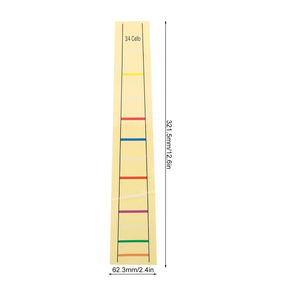 Marcador de posiciones para dedos de cello guía de mástil - imagen 3