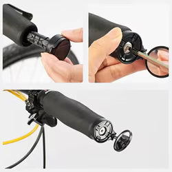 Espejo retrovisor bicicleta HD convexo giratorio 360° vista amplia
