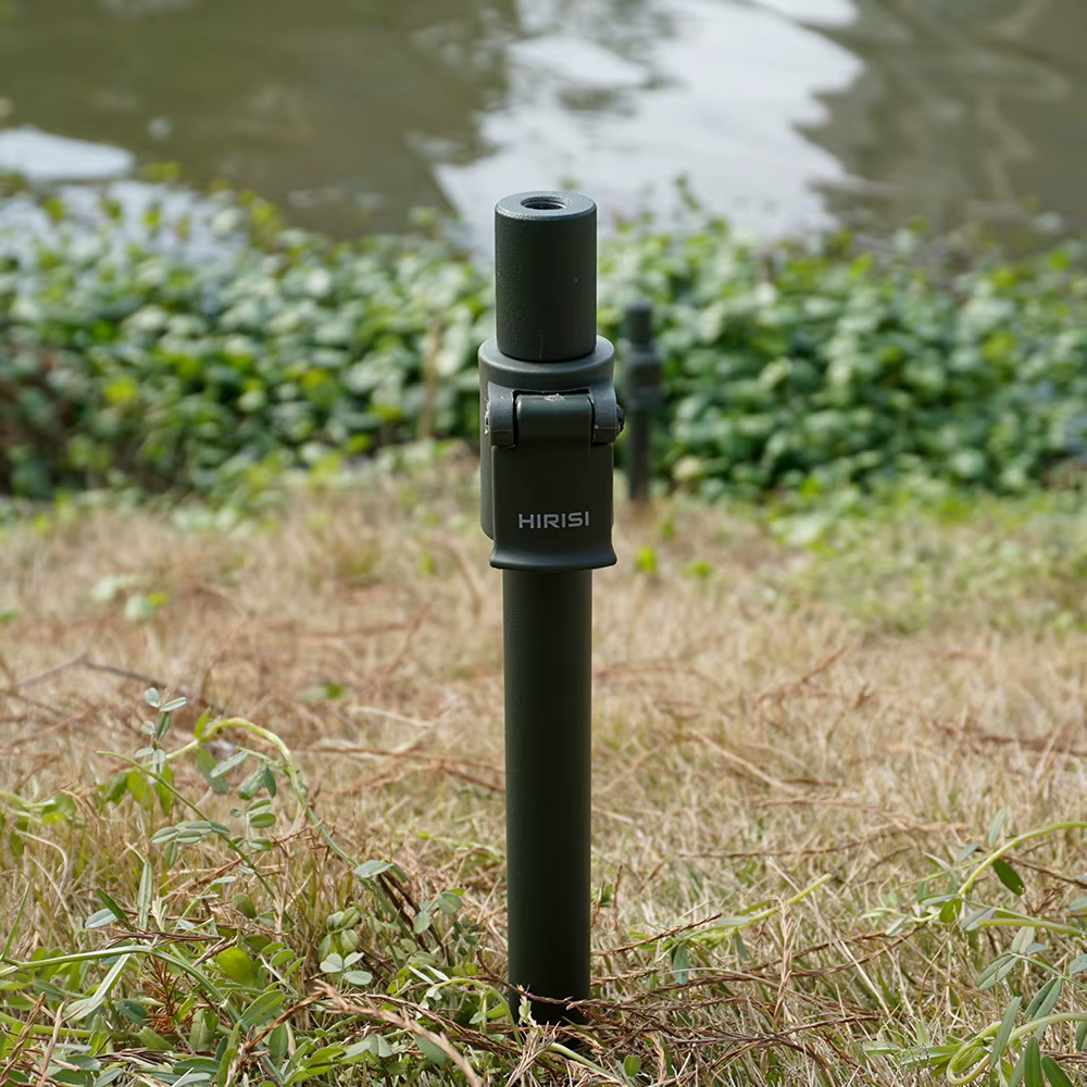 Soporte de cañas ajustable Hirisi aluminio, Buzz Bar para rod pod - imagen 5