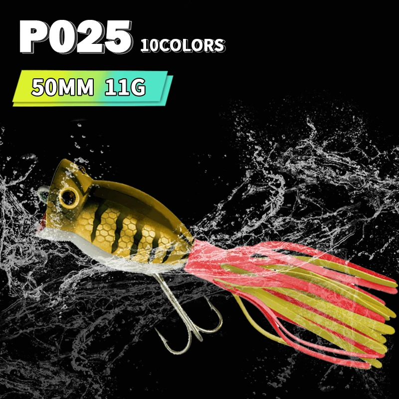 Mini Popper Señuelo de Superficie 5cm – Cebo Duro con Ojos 3D - imagen 4