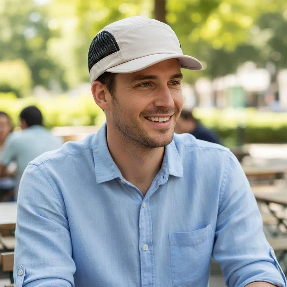 Gorra en verde