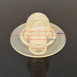 Válvula TPU 90° Kite – Conexión 9x12mm para Manguera Silicona