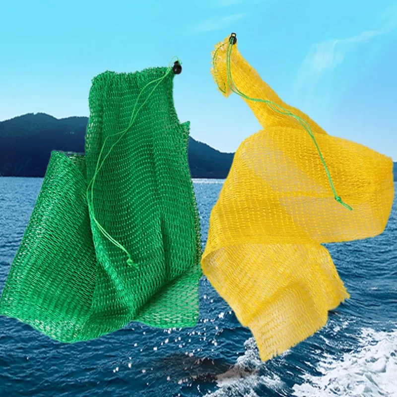 Saco de pesca plegable malla nailon reforzada – extra grande - imagen 3