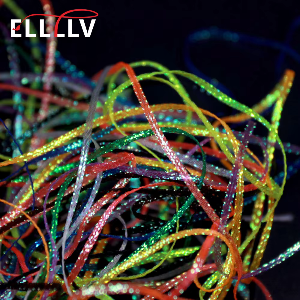 Trenza UV neon para atado de ninfa y streamer en agua salada - imagen 2