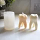 Molde para vinilo en silicona con dientes para resina y yeso - imagen 3