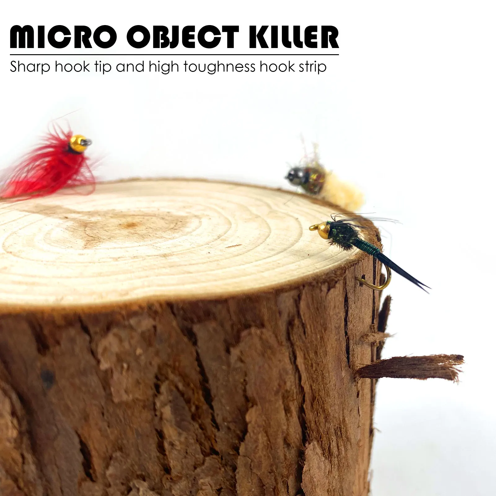 FREE FISHER Kit de moscas artificiales: ninfas y streamers - imagen 2