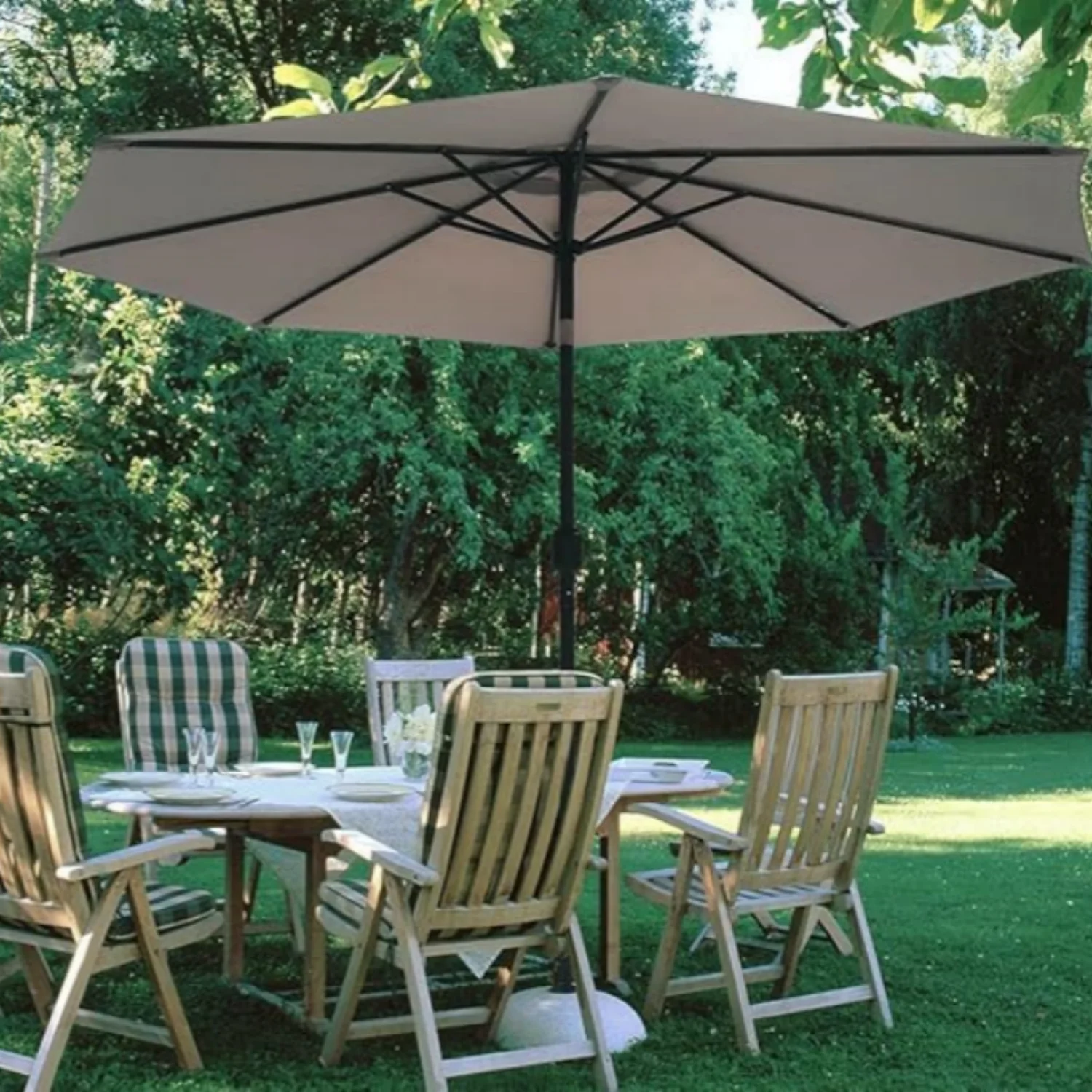 Toldo de repuesto impermeable para sombrilla de jardín - imagen 4