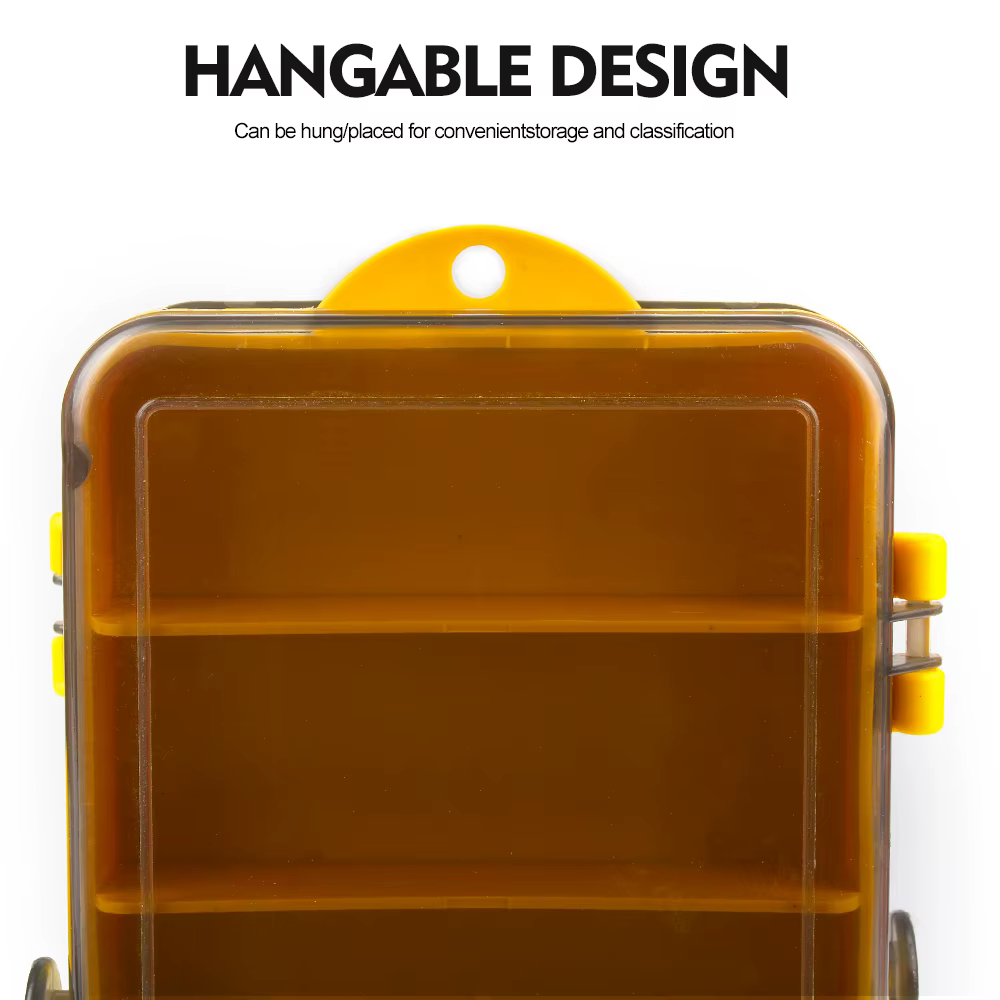 Caja de Señuelos Proberos – Organizador Doble Cara para Jig Head y Vinilos