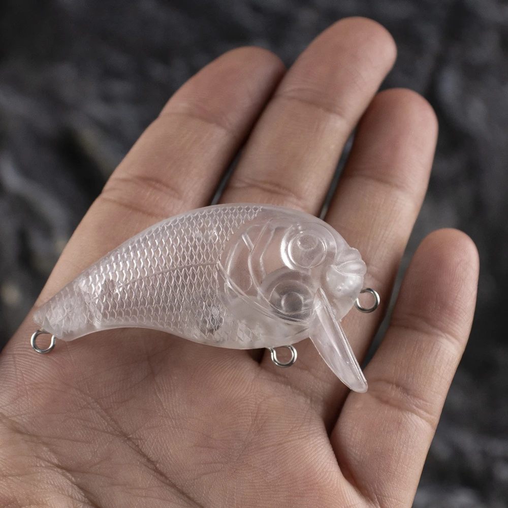 Dr.Holife Crankbait flotante para lubina – cuerpo sin pintar - imagen 4