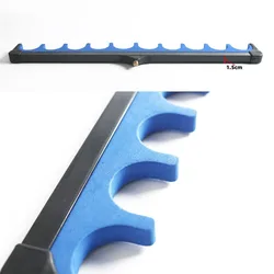 Soporte para cañas EVA universal de suelo marino con ranuras grandes
