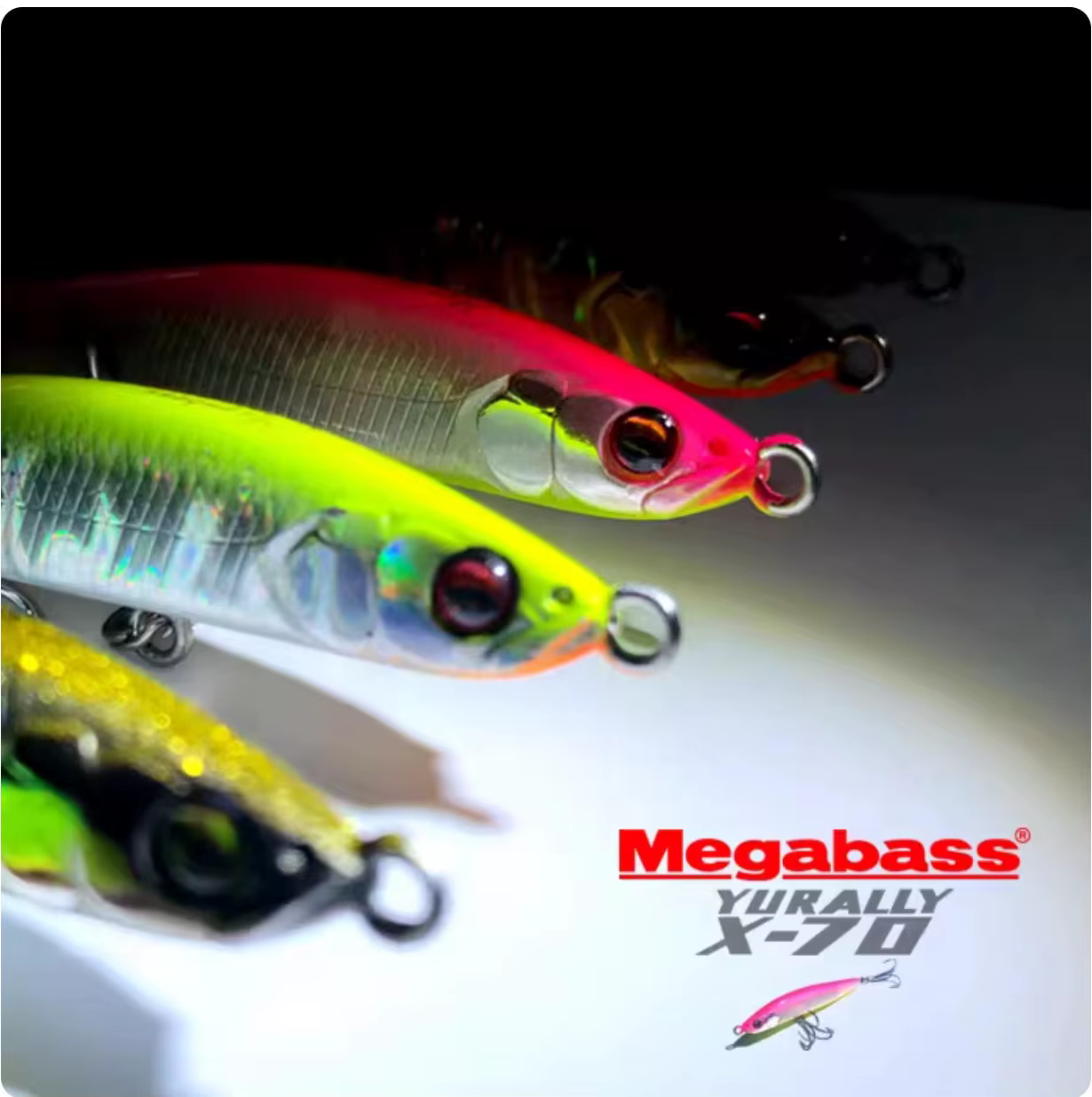 Megabass X85 X-70 señuelo lápiz hundimiento rápido para lubina