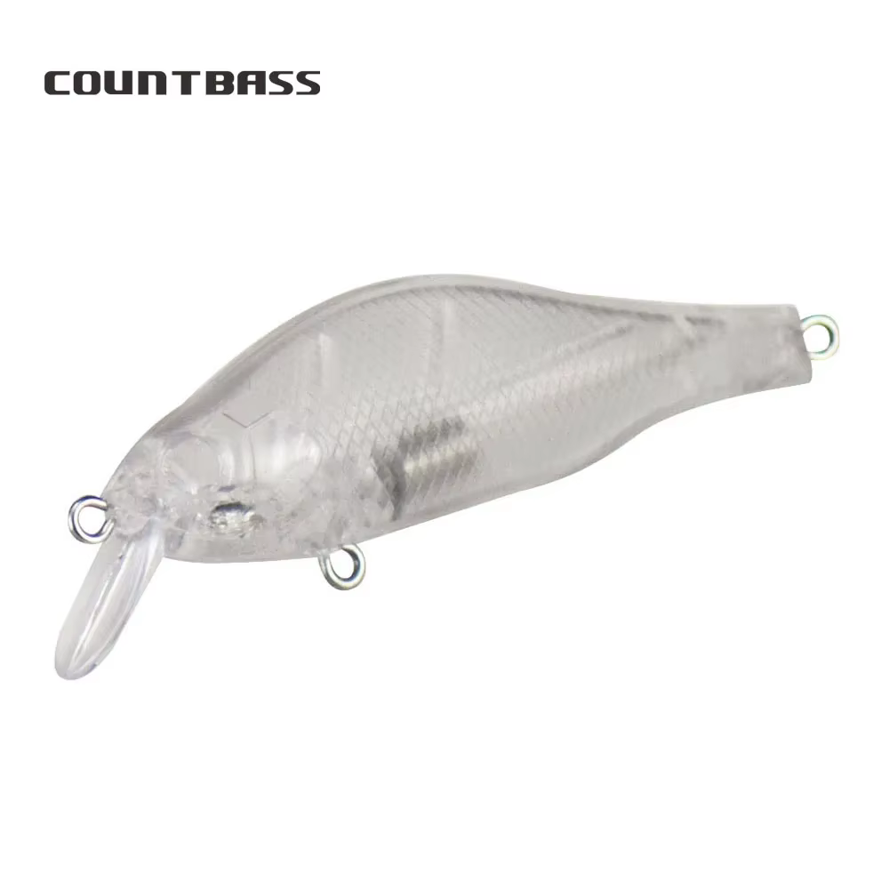 Countbass Señuelo Pececillo Flotante Blanco – Cebo Duro Magnético - imagen 2