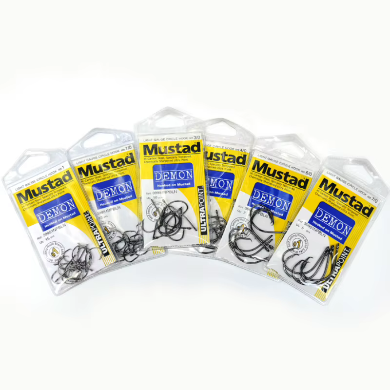 MUSTAD 39951 Anzuelos carpa marina - Acero al carbono - imagen 5